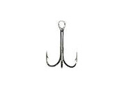 Eagle Claw 375 Nickel Treble Hooks